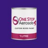 Pantone 273 Paint Litre Tin