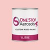 Pantone 496 Paint Litre Tin