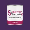 Pantone 669 Paint Litre Tin