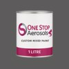 RAL 000 40 00 Dark Grey Paint Litre Tin