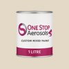 RAL 1013 Oyster White Paint Litre Tin