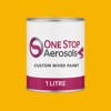 RAL 1023 Traffic Yellow Paint Litre Tin