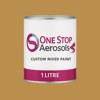 RAL 1024 Ochre yellow Paint Litre Tin