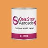 RAL 1034 Pastel Yellow Paint Litre Tin