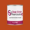 RAL 2001 Red orange Paint Litre Tin