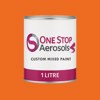 RAL 2008 Bright Red Orange Paint Litre Tin