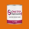RAL 2011 Deep Orange Paint Litre Tin