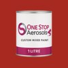 RAL 3000 Flame Red Paint Litre Tin
