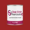RAL 3001 Signal Red Paint Liter Tin