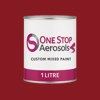 RAL 3003 Ruby Red Paint Litre Tin