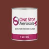 RAL 3009 Oxide Red Paint Litre Tin
