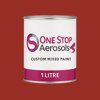 RAL 3013 Tomato Red Paint Liter Tin