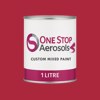 RAL 3027 Raspberry Red Paint Litre Tin