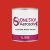 RAL 3028 Pure Red Paint Litre Tin