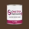 RAL 8028 Terra Brown Paint Litre Tin