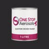 RAL 9017 Traffic Black Paint Litre Tin
